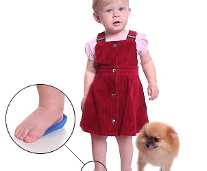 Детские индивидуальные ортопедические стельки