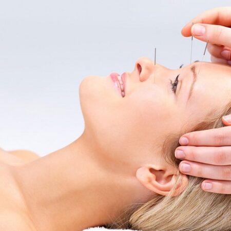 Косметическая лицевая акупунктура