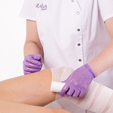 Фито-солевое моделирующее бандажное обертывание