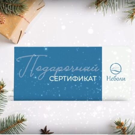 Новогодние подарочные сертификаты!