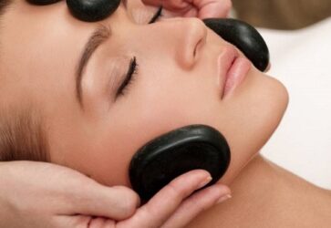 Стоун-массаж лица